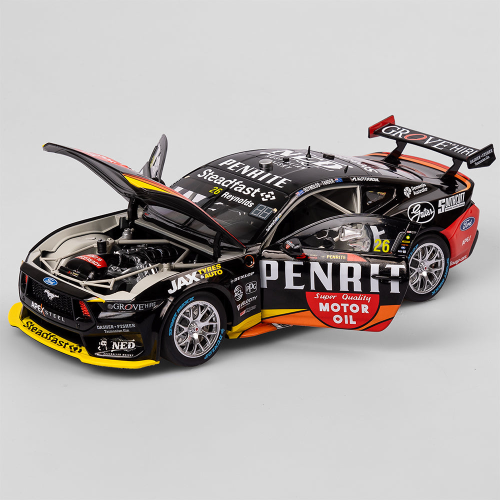 118 Scale 2023 Sandown 500 26 Ford Mustang Reynolds/Tander Model V8