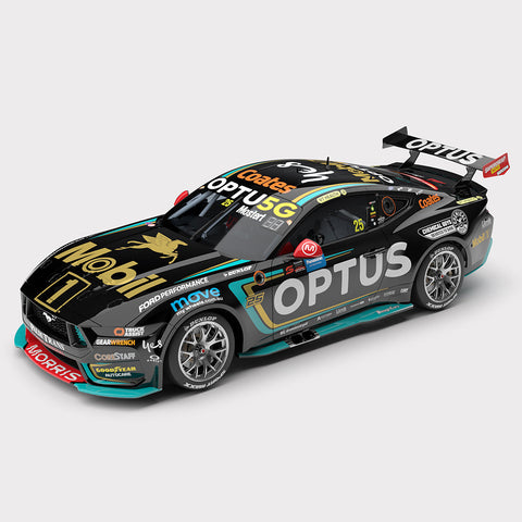 1:18 Scale 2024 Sydney SuperNight #25 Ford Mustang Chaz Mostert Model