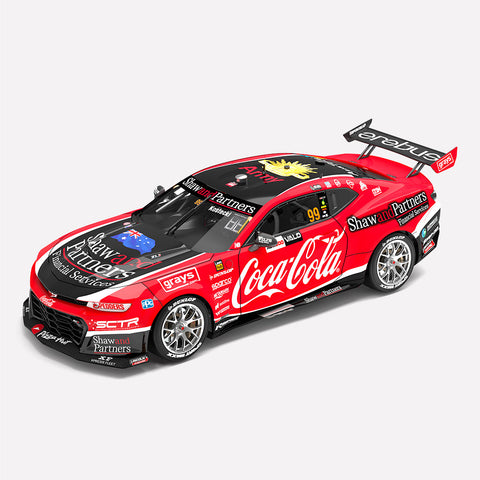 1:43 Scale 2023 Adelaide 500 #99 Chevrolet Camaro Brodie Kostecki Model (PRE-ORDER) (20% DEPOSIT, $99 FULL PRICE)