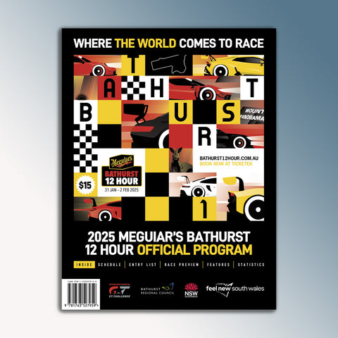 2025 Meguiar's Bathurst 12 Hour Official Program (PRE-ORDER)