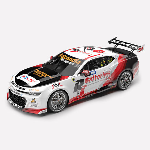 1:43 Scale 2025 Supercars Championship #8 Chevrolet Camaro Andre Heimgartner Model (PRE-ORDER) (50% DEPOSIT, $99 FULL PRICE)