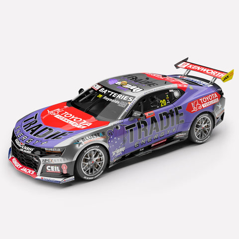 1:43 Scale 2025 Bathurst 1000 #20 Chevrolet Camaro Reynolds/Holdsworth Model (PRE-ORDER) (50% DEPOSIT, $99 FULL PRICE)