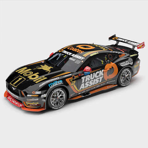 1:43 Scale 2024 Sydney SuperNight #2 Ford Mustang Ryan Wood Model (PRE-ORDER) (20% DEPOSIT, $99 FULL PRICE)