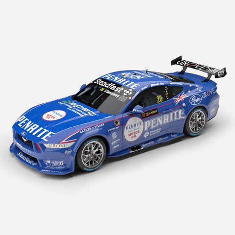 1:18 Scale 2024 Sandown 500 #26 Ford Mustang Stanaway/Wood Model (PRE-ORDER) (50% DEPOSIT, $299 FULL PRICE)