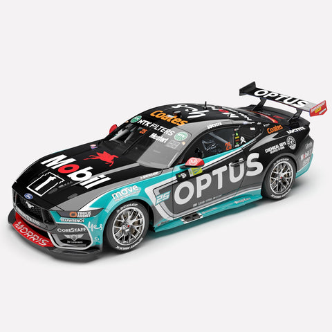 1:43 Scale 2025 Supercars Championship Winner #25 Ford Mustang Chaz Mostert Model (PRE-ORDER) (50% DEPOSIT, $99 FULL PRICE)
