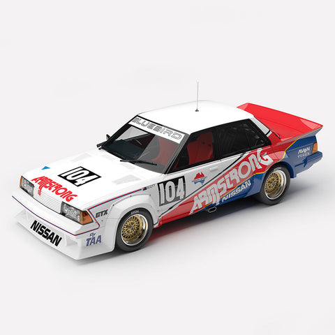 1:43 Scale 1985 Qld Sports Sedans #104 Nissan Bluebird Gary Scott Model (PRE-ORDER) (50% DEPOSIT, $99 FULL PRICE)