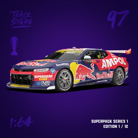 1:64 Scale TrackStars 2023 Bathurst 1000 Winner #97 Chevrolet Camaro van Gisbergen/Stanaway Model
