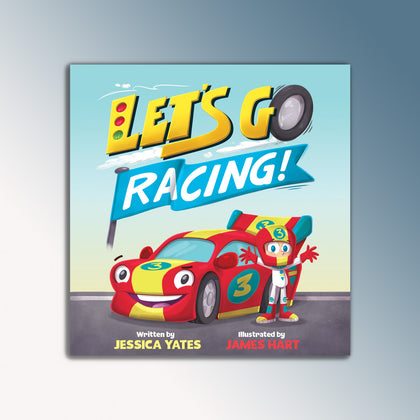 Let's Go Racing Children's Book (PRE-ORDER)