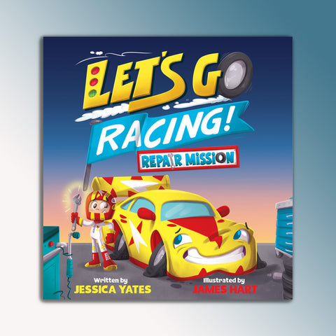 Repair Mission (Let's Go Racing 2) Children's Book (PRE-ORDER)
