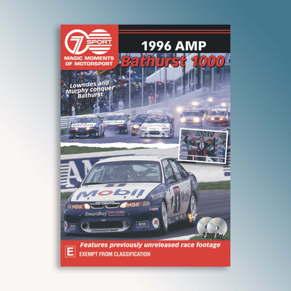 1996 AMP Bathurst 1000 DVD