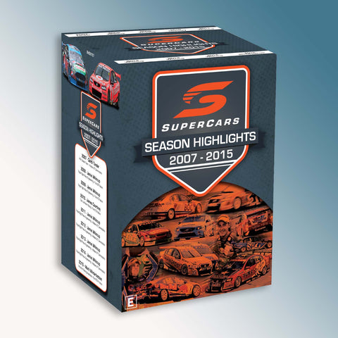 Supercars Season Highlights 2007-2015 DVD Box Set