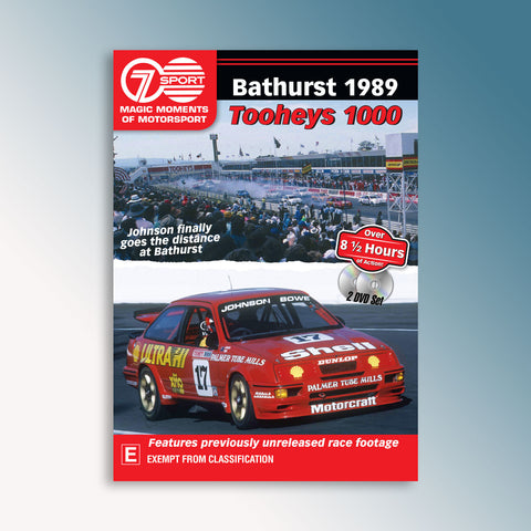 Bathurst 1989 Tooheys 1000 DVD