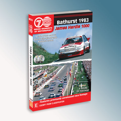Bathurst 1983 James Hardie 1000 DVD