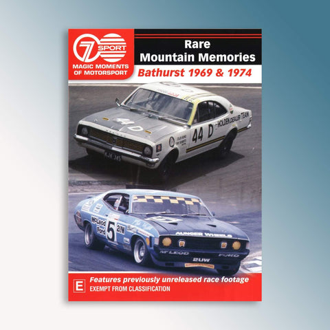 Rare Mountain Memories - Bathurst 1969 & 1974 DVD